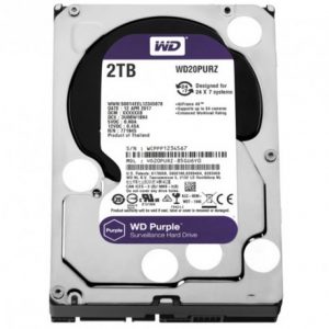 Disque Dur Interne WESTERN DIGITAL WD20PURZ 2To Surveillance 3.5"