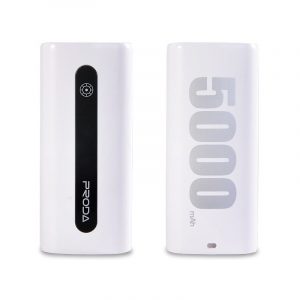 Power Bank Remax E5 Li-Polymer 5000 mAh Blanc