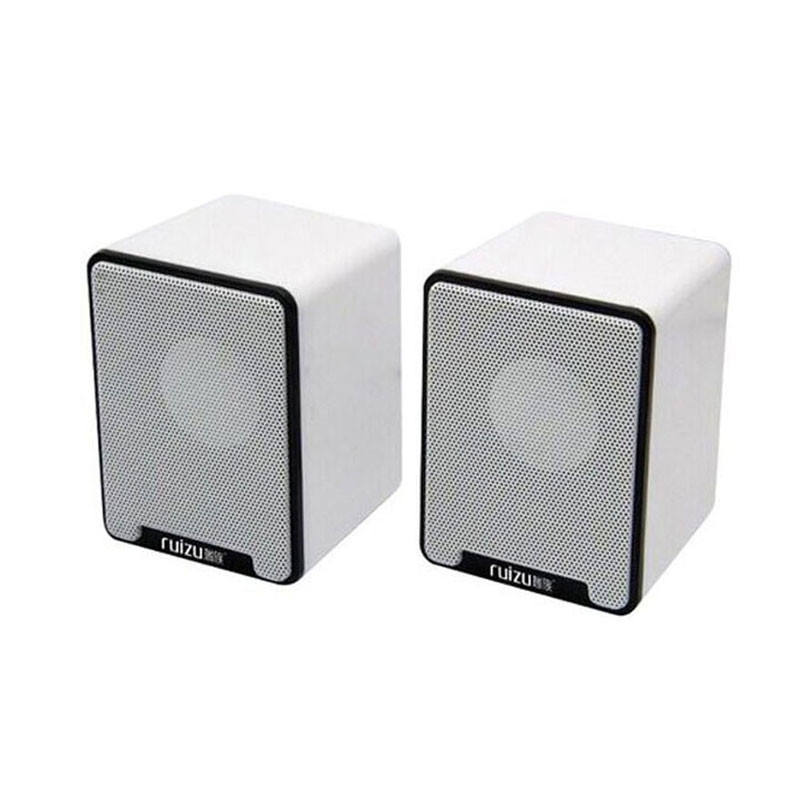 Haut-parleur RUIZU USB Blanc