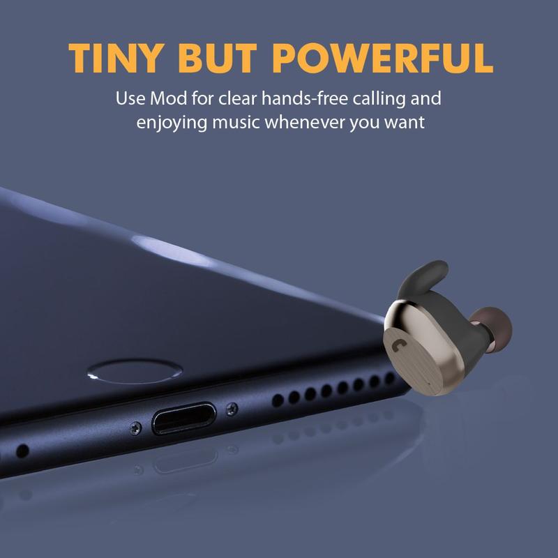 KIT INTRA-AURICULAIRE BLUETOOTH HD mono PROMATE BLACK – Image 4