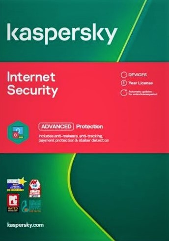 ANTIVIRUS INTERNET SECURITY KASPERSKY 3poste / 1AN (KL19398BCFS)
