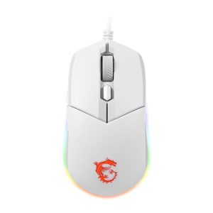 Souris GAMER FILAIRE MSI CLUTCH GM11 - BLANC