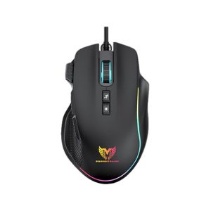 SOURIS GAMER FILAIRE STAR WAVE GM1100 RÉTROÉCLAIRAGE RGB - NOIR sigshop