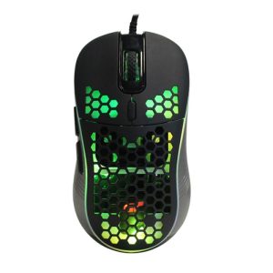 SOURIS GAMER FILAIRE STAR WAVE GM1142 RÉTROÉCLAIRAGE RAINBOW - NOIR sigshop