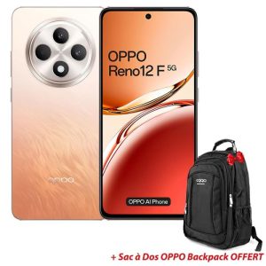 Smartphone Oppo Reno 12 F 5G 12Go 256Go Orange Ombre sigshop