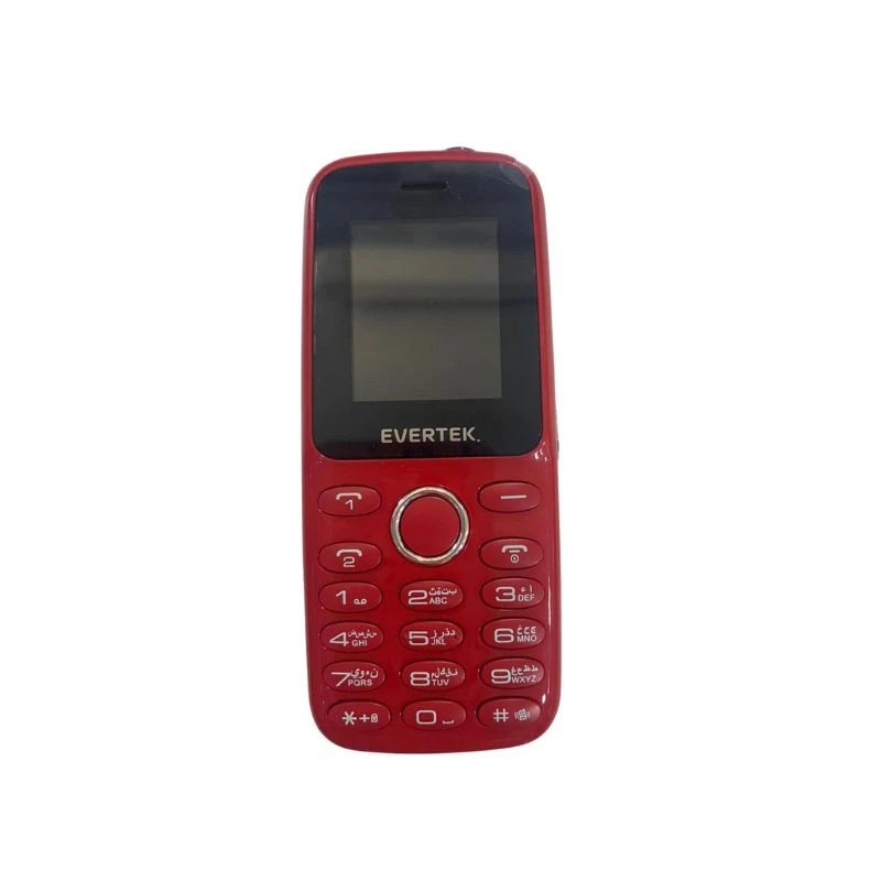 Téléphone PORTABLE EVERTEK E18 - ROUGE