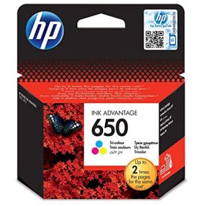 cartouche d'encre HP 650 Trois Couleurs Advantage authentique