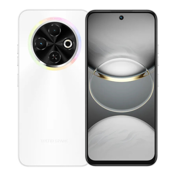 Smartphone Tecno spark 30C 6Go 128 Go - Blanc