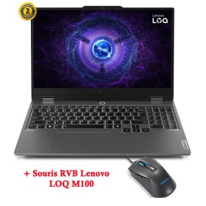 PC Portable Gamer LENOVO LOQ 15IAX9 i5 12è Gén 8Go RTX 2050
