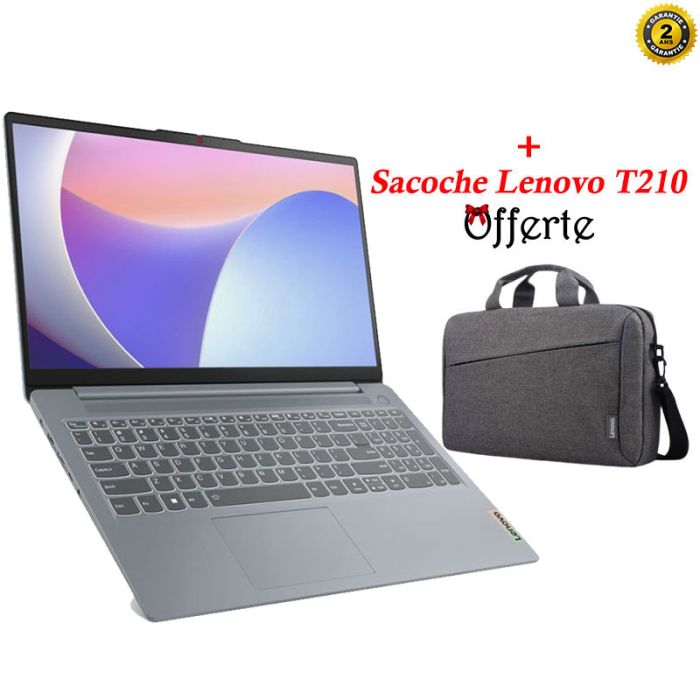 PC Portable LENOVO IdeaPad Slim 3 15IRH8 i5 13è Gén 16Go 512Go SSD - Gris