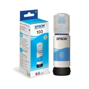 Bouteille D'encre Original EPSON ECOTANK 103 - Cyan