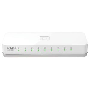 Switch D-LINK 8 Ports 10/100 Mbps - Blanc (DES-1008C)