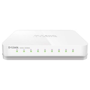Switch D-Link DGS-1008A 8 ports 10/100/1000 Mbps - Gigabit LAN