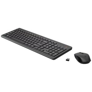 Ensemble Clavier + Souris Sans Fil HP 330 - Noir