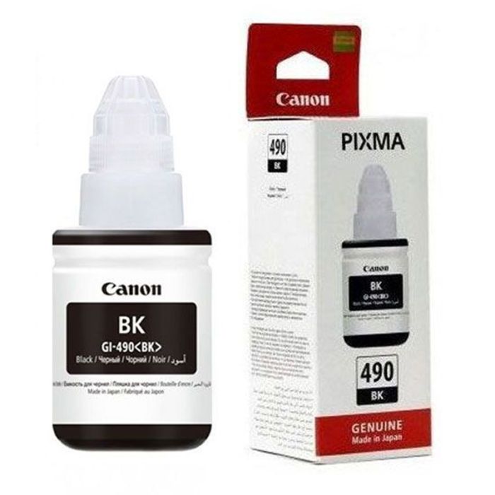 Bouteille d'encre Original Canon GI 490 BK - Noir (GI-490-N)