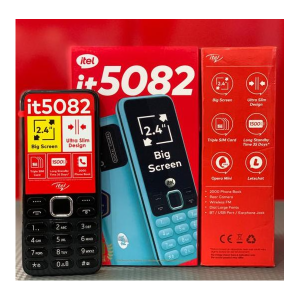 Téléphone Portable Itel IT5082 Triple SIM Bleu